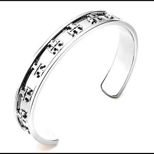 Brand New Tory Burch Raised Logo Cuff